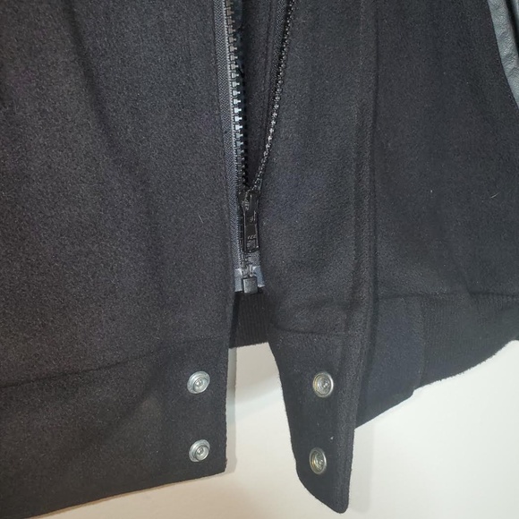 Vintage Ford UAW; Milan Plant, L; Wool Blend; Leather; Varsity Letterman Jacket - Picture 8 of 13